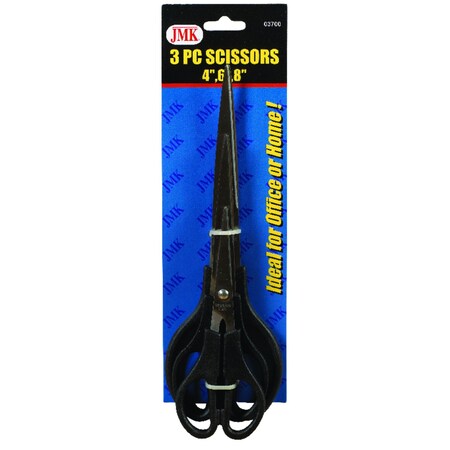 Jmk Diamond Visions Stainless Steel Scissors 3 pc 04-2405